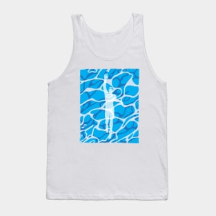 Swim Pool Solo Swimmer Tank Top